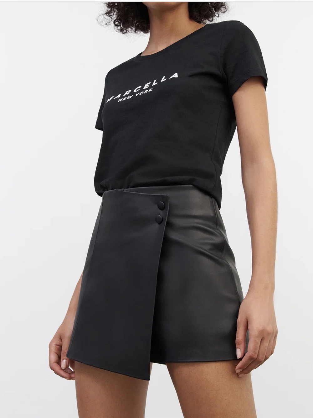 Marcella NYC Lindy Skort, Black, Size S
